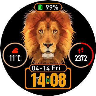 华米跃我Amazfit Pace, Stratos手表表盘