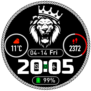 华米跃我Amazfit Pace, Stratos手表表盘