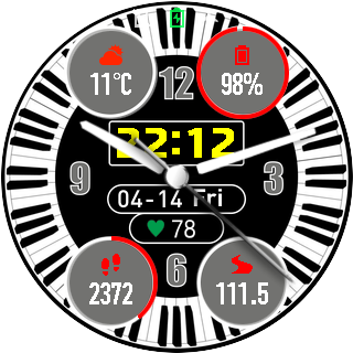 华米跃我Amazfit Pace, Stratos手表表盘