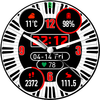 华米跃我Amazfit Pace, Stratos手表表盘