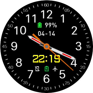 华米跃我Amazfit Pace, Stratos手表表盘