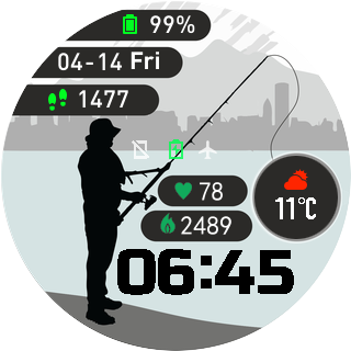 华米跃我Amazfit Pace, Stratos手表表盘