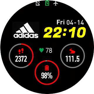 华米跃我Amazfit Pace, Stratos手表表盘