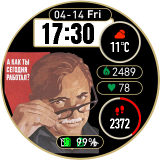 华米跃我Amazfit Pace, Stratos手表表盘