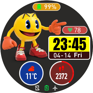 华米跃我Amazfit Pace, Stratos手表表盘