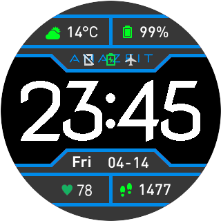 华米跃我Amazfit Pace, Stratos手表表盘