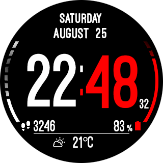 华米跃我Amazfit Pace, Stratos手表表盘
