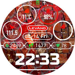 华米跃我Amazfit Pace, Stratos手表表盘