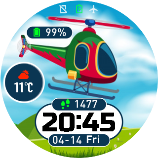 华米跃我Amazfit Pace, Stratos手表表盘