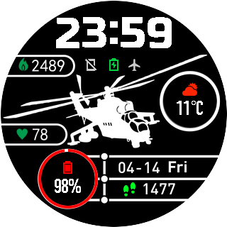 华米跃我Amazfit Pace, Stratos手表表盘