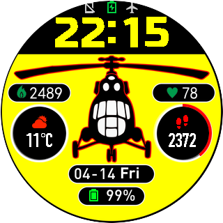 华米跃我Amazfit Pace, Stratos手表表盘
