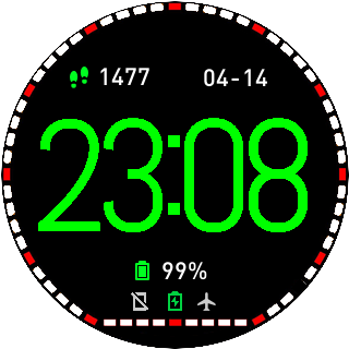 华米跃我Amazfit Pace, Stratos手表表盘