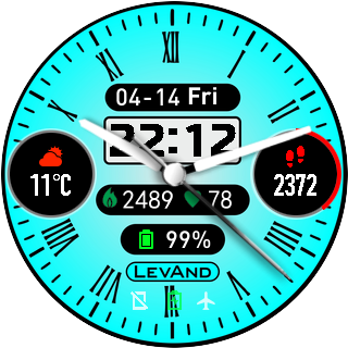 华米跃我Amazfit Pace, Stratos手表表盘