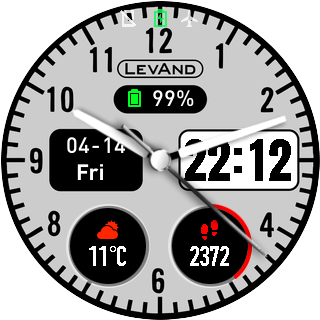 华米跃我Amazfit Pace, Stratos手表表盘
