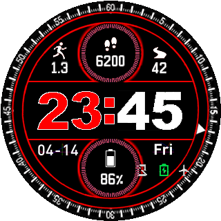 华米跃我Amazfit Pace, Stratos手表表盘