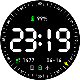 华米跃我Amazfit Pace, Stratos手表表盘