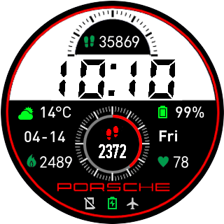 华米跃我Amazfit Pace, Stratos手表表盘