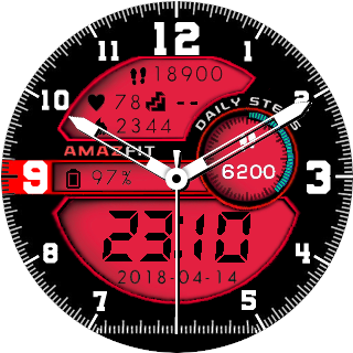 华米跃我Amazfit Pace, Stratos手表表盘