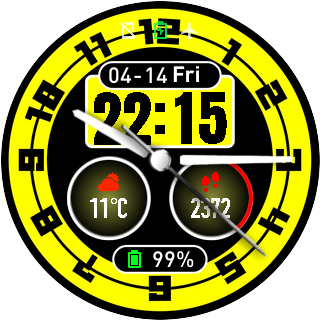 华米跃我Amazfit Pace, Stratos手表表盘