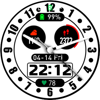 华米跃我Amazfit Pace, Stratos手表表盘