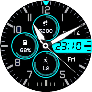 华米跃我Amazfit Pace, Stratos手表表盘