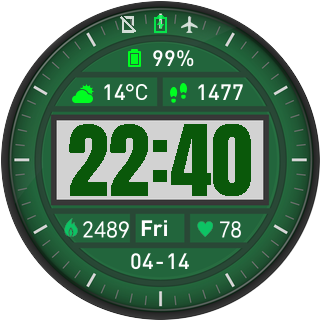 华米跃我Amazfit Pace, Stratos手表表盘