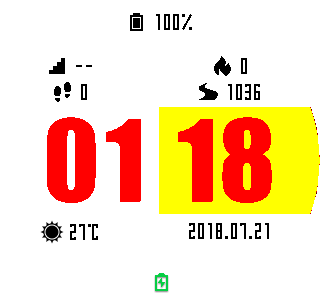 华米跃我Amazfit Pace, Stratos手表表盘