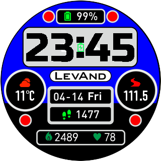 华米跃我Amazfit Pace, Stratos手表表盘
