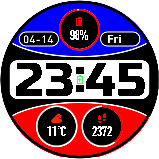华米跃我Amazfit Pace, Stratos手表表盘