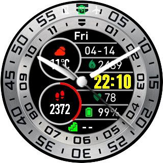 华米跃我Amazfit Pace, Stratos手表表盘