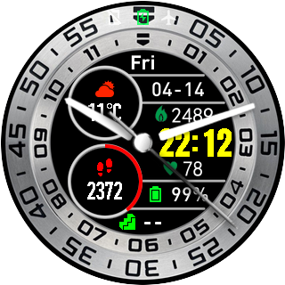 华米跃我Amazfit Pace, Stratos手表表盘