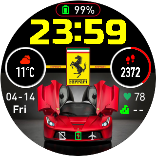 华米跃我Amazfit Pace, Stratos手表表盘