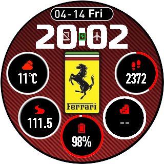 华米跃我Amazfit Pace, Stratos手表表盘