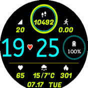 华米跃我Amazfit Pace, Stratos手表表盘