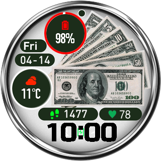 华米跃我Amazfit Pace, Stratos手表表盘