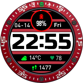 华米跃我Amazfit Pace, Stratos手表表盘
