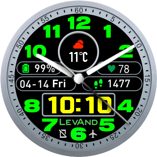 华米跃我Amazfit Pace, Stratos手表表盘