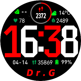 华米跃我Amazfit Pace, Stratos手表表盘