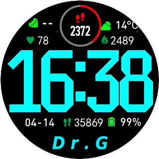 华米跃我Amazfit Pace, Stratos手表表盘