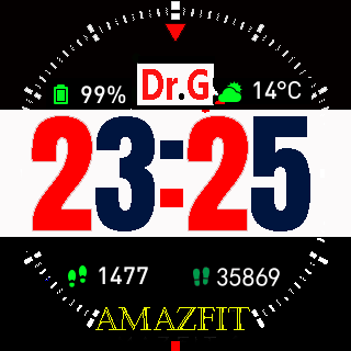 华米跃我Amazfit Pace, Stratos手表表盘