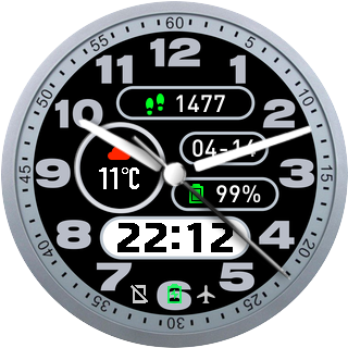 华米跃我Amazfit Pace, Stratos手表表盘