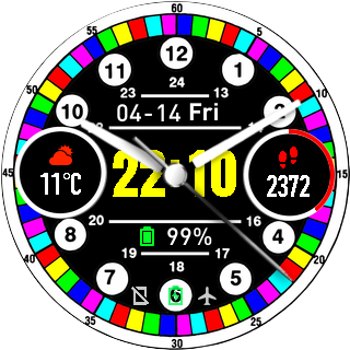 华米跃我Amazfit Pace, Stratos手表表盘