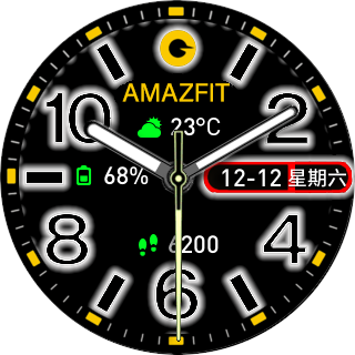 华米跃我Amazfit Pace, Stratos手表表盘