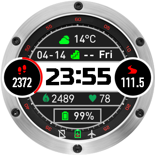 华米跃我Amazfit Pace, Stratos手表表盘