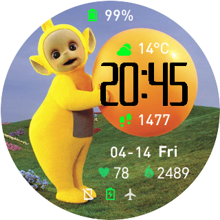 华米跃我Amazfit Pace, Stratos手表表盘