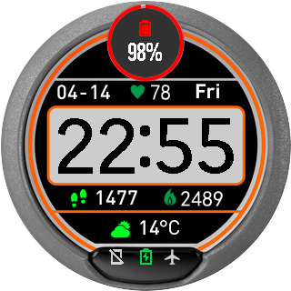 华米跃我Amazfit Pace, Stratos手表表盘