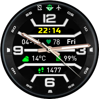华米跃我Amazfit Pace, Stratos手表表盘