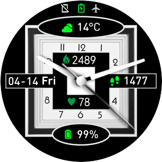 华米跃我Amazfit Pace, Stratos手表表盘