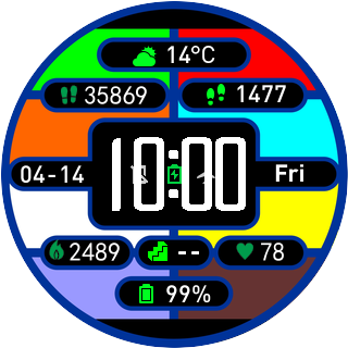 华米跃我Amazfit Pace, Stratos手表表盘