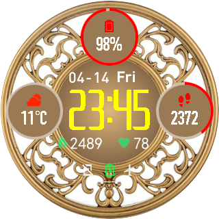 华米跃我Amazfit Pace, Stratos手表表盘